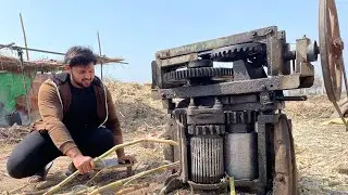Natural sugar making process || jaggery making process