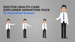 Doctor - Scientist Health Care Explainer Packs AE Template