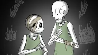 Handplates react to GASTER||Part.1||Dr.GASTER&Sans(S-1)&Papyrus(P-2)