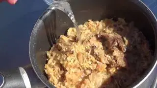 Hawk Vittles Hashbrowns Sausage and Egg