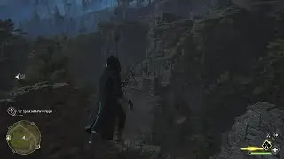 Average day of flying through the forbidden forest Hogwarts Legacy