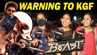 BEAST கூட மோதாதே😡 | Beast Trailer Girls Reaction | Beast Trailer Girls Expectation |Thalapathy Vijay
