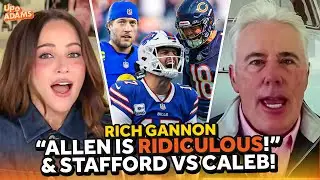 Rich Gannon on Bills Josh Allen, MVP Stafford vs CLUTCH Caleb, & Next Raiders Head Coach...