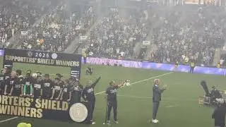Philadelphia Union win the 2025 Supporters' Shield!