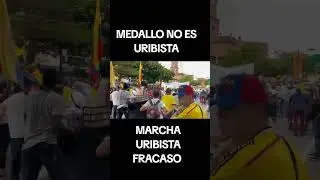 🫠🙃MARCHA URIBISTA EN MEDELLIN CONTRA PETRO FRACASO MIL ASISTENTES