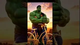 🚲 Golden Cycle Ke Liye Hulk Ne Kya Kiya😱 #ai #hulk