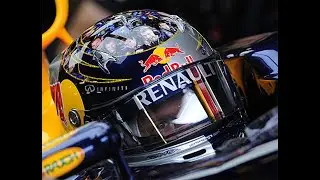 2011 Sebastian Vettel Signed Championship Season Used Red Bull Racing F1 Helmet