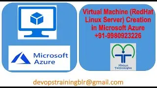Virtual Machine (RedHat Linux Server) Creation in Azure - Mithun Technologies - +91 99809 23226