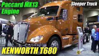 2015 Kenworth T680 Truck with Paccar MX 13 Engine - Exterior, Interior Walkaround - 2015 Expocam MTL