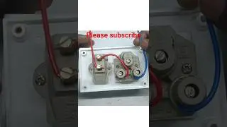 Power Board Connection | 16 Amp 1 Switch 1&nbsp;Socket connection #electrician