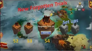 CASTLE CLASH| Forgottten Trials 52-53-54