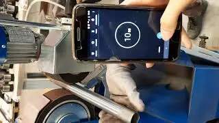 128 SL centerless pipe polisher