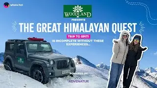 The Great Himalayan Quest in Spiti with @woodland  I Eating बर्फ वाली #maggi with @DCVExpeditions