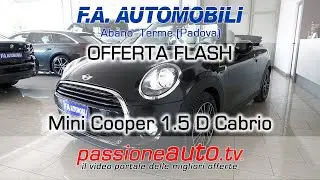 Offerta Flash! Mini Cooper 1.5 D Cabrio