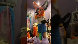 Theivin, Stealin! #furry #fursuit #antizoo #trend #fyp #therian