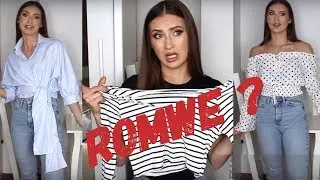 TESTING ROMWE FASHION! TRY ON CLOTHING HAUL