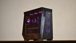 It has diamond-like lines！！INWIN Prism PCbuild~
