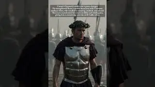 Caesar&acute;s strategy  #history #ai #visualization #caesar #rome #war #horse #knowledge #europe #shorts