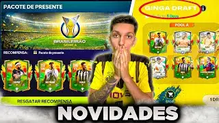 🚨NEYMAR, HULK E DEPAY🔥NOVO DRAFT e RECOMPENSAS do BRASILEIRÃO🤯 FC MOBILE 26