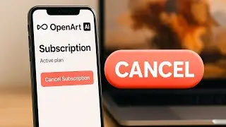 Как отменить подписку OpenArt AI | Пошаговое руководство