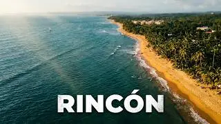Rinc&oacute;n Puerto Rico Drone Video | Sandy Beach Paradise with Relaxing Music