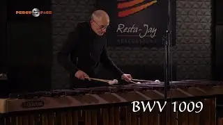 Prélude BACH - Suite pour violoncelle n°3 en do Maj, BWV 1009 - par Jean Geoffroy - Marimba