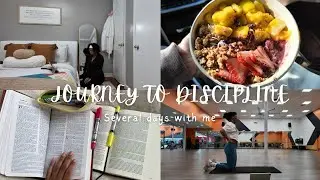 VLOG: Journey To Discipline | Building new habits