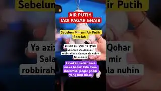 AIR PUTIHJADI PAGAR GHAIB #shorts #fypyoutube