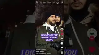 Does God die? @DawahWise #speakerscorner Hashim #christianity #islamicshorts #dawah #god #lol