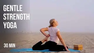 Calm Strength Yoga | Full Body Practice by the Ocean
