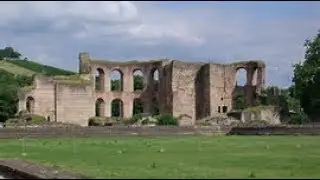 KAISERTHERMEN , Roman Bath ruins in  TRIER, Germany