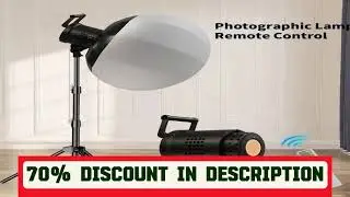 A must-have product! Bowens Video Studio Kit 135W Photography Light Dimmable Kit LED Lamp 2m Tripo