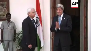 US Secretary of State meets Indian counterpart