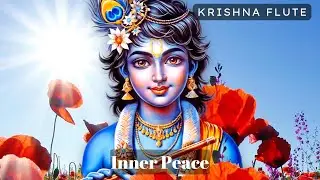 Divine Krishna Flute Meditation | Peaceful Music for Relaxation & Inner Bliss