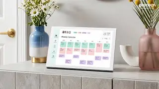 Efficient Schedule Management Smart Calendar Terminal: Wall-mounted and Desktop Design