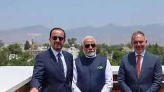 &ldquo;Strategic Ties Rise: India-Cyprus Handshake, Turkey&rsquo;s Glare&rdquo; /PM India visits/Global Leaders Watch