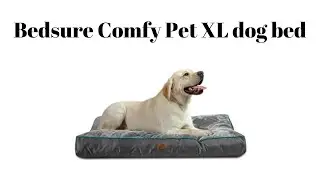 Bedsure Comfy Pet XL dog bed completely washable