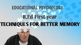 Techniques for better memory#education #memory #motivation #overlearning