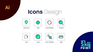 7. How to make Vector Icons using shape builder tool | Adobe illustrator