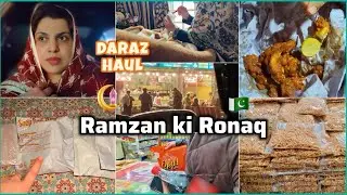 Pakistan mein Ramzan ki Ronaqen ✨ Daraz Shopping Haul 📦 Aap Suggest Karen Eska.. 