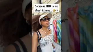I can’t believe I almost fell for it… 😭😪 #vlog #travel #greece #travelvlog