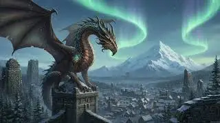 🐉 Dragonborn's Journey | 1 Hour of Skyrim-Style Epic Music 🎵