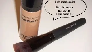 First Impressions on the Bareminerals Bareskin Foundation