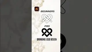 Adobe Illustrator 2026 Tips - How to Create Heart Asian  Logo Design Process #inaa_graphics