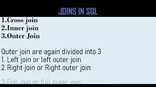 SQL Different Type of Joins  |Sql Interview Questions |Clever Learning