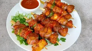 Chicken Sticks Fry | Chicken Stick Kabab Recipe New Recipe by @Areen's kitchen and vlogs