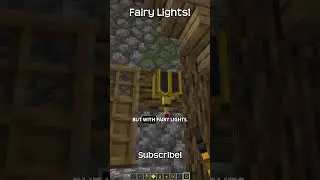 Light Up Your House In Style With The Fairy Lights Minecraft Mod!