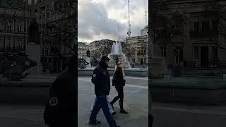 Trafalgar Square Walk #london #walking #explore