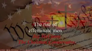The rise of effeminate men.