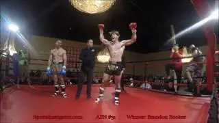 AFN #31 Full Kickboxing Fight - Brandon Booker vs Jon Chilton | Sports Instigator